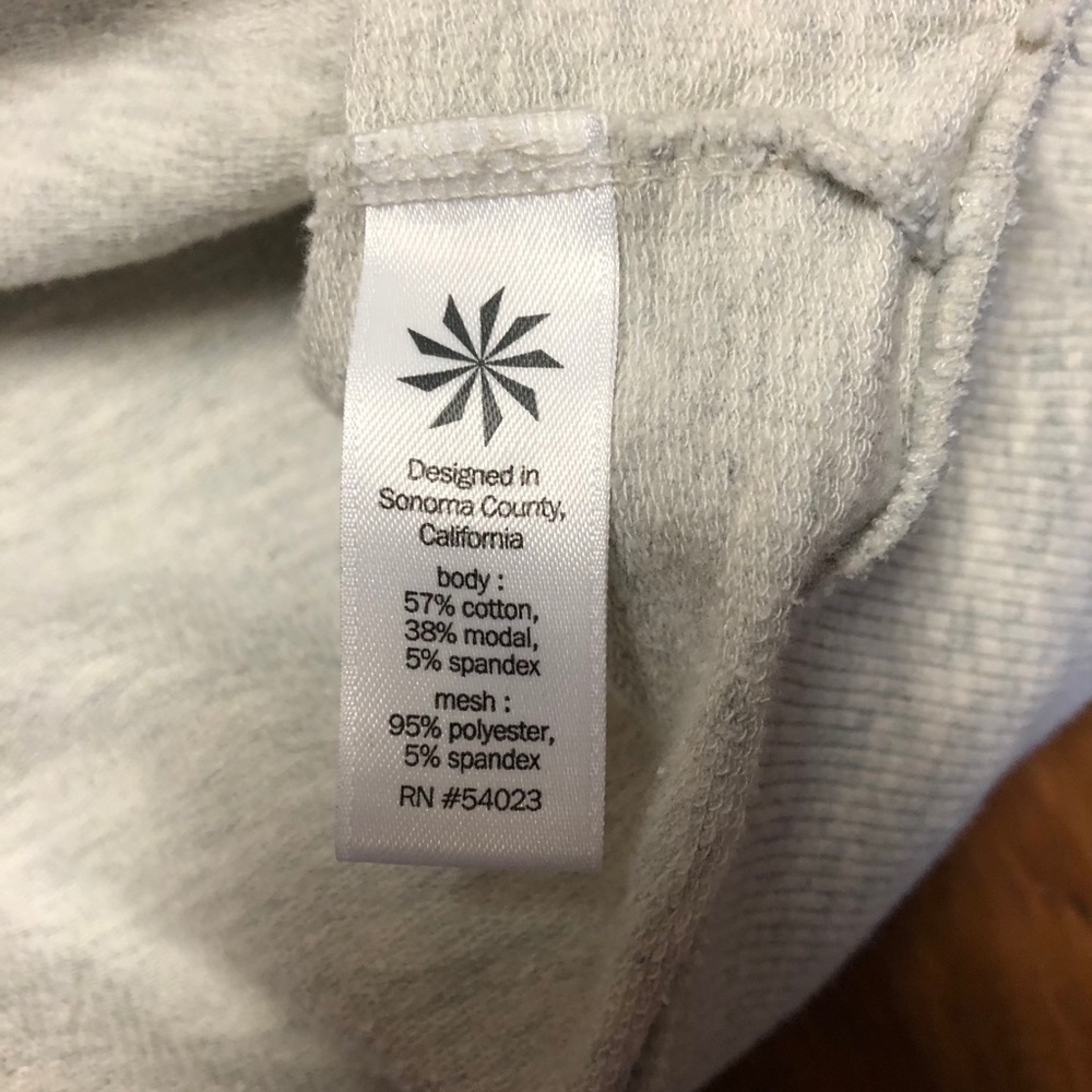 Athleta Gray Crewneck Sweatshirt - Picture 6 of 7
